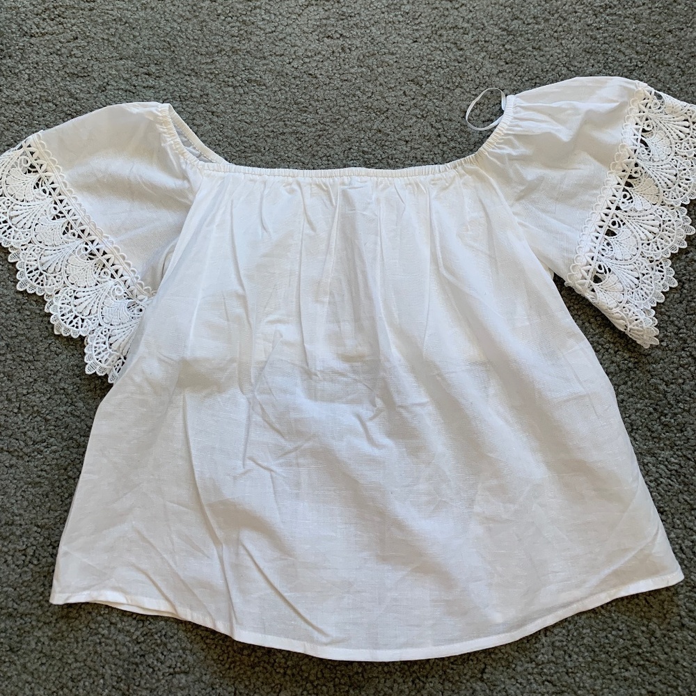 Boho Off the Shoulder Top